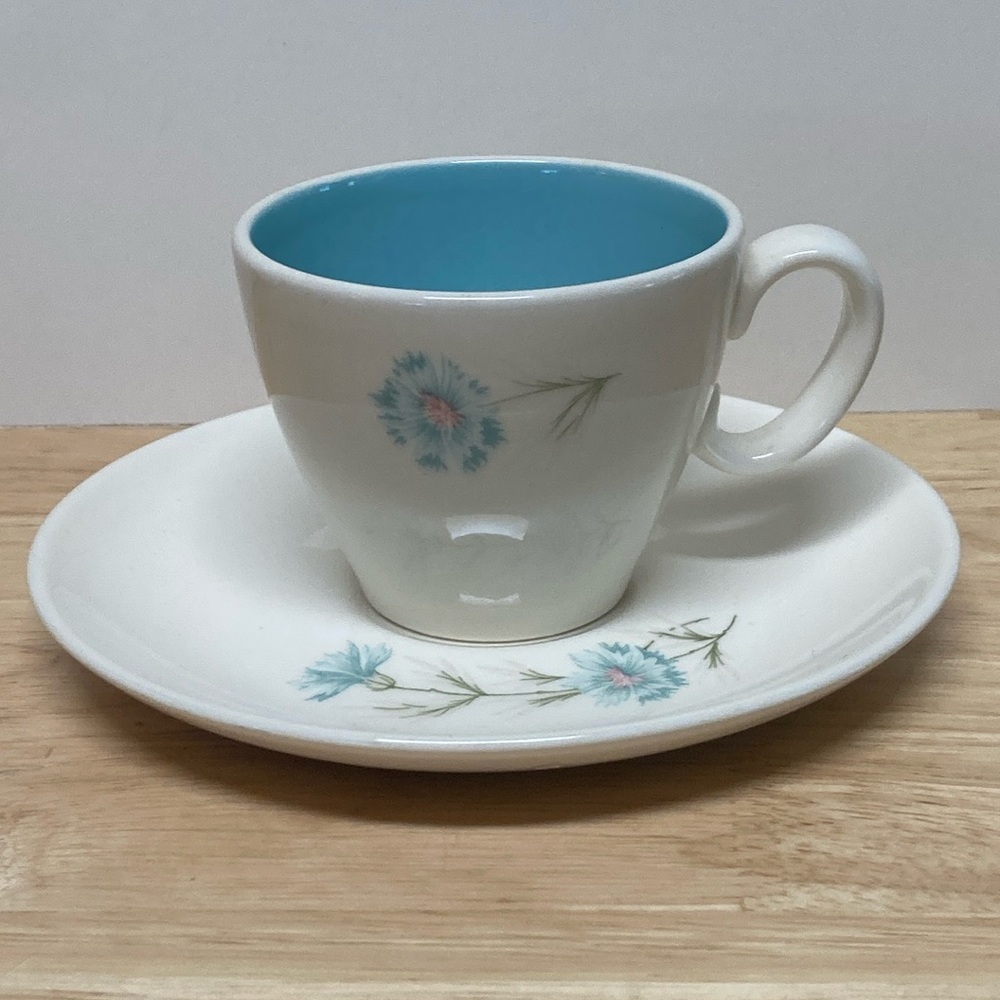 Vintage Taylor, Smith & Taylor Ever Yours Boutonniere Cup and Saucer Set MCM